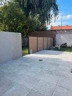 Beige/grijze tegels 60x90 en 60x60, Tuin en Terras, Ophalen, Keramiek, Nieuw, 5 tot 10 m²