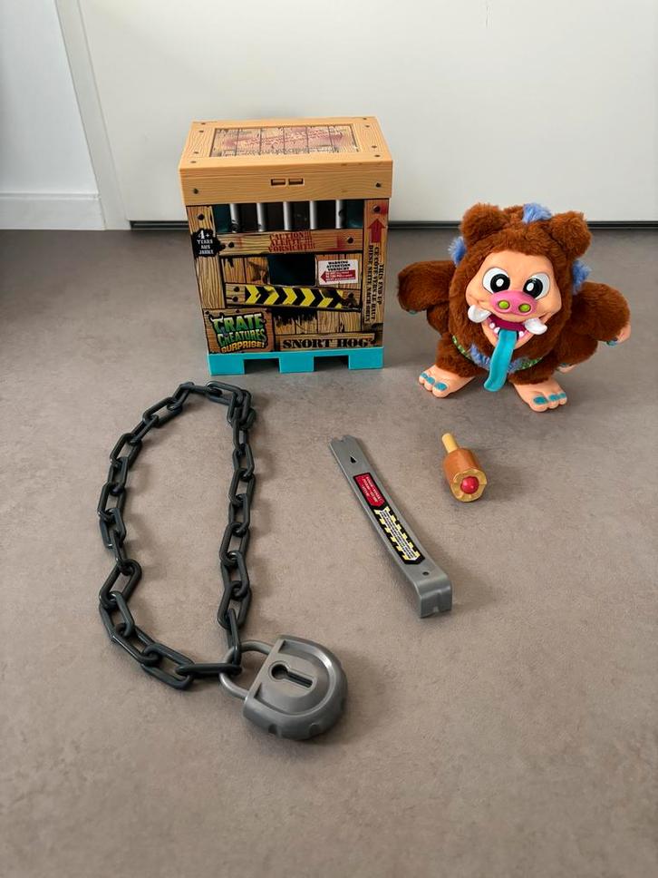 Snort Hog - Crate Creatures Surprise!, Kinderen en Baby's, Speelgoed | Overig, Zo goed als nieuw, Jongen of Meisje, Ophalen of Verzenden