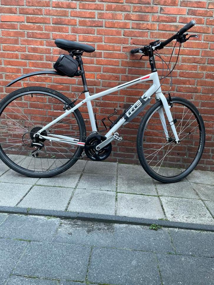 Trek FX2 hybride fiets, Fietsen en Brommers, Fietsen | Mountainbikes en ATB, Gebruikt, Overige merken, 53 tot 57 cm, Ophalen of Verzenden