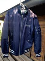 Tommy Hilfiger Reversible jacket bomber, Verzenden, Zo goed als nieuw, Blauw, Tommy Hilfiger