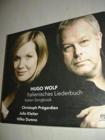 Christoph Pregardien, Julia Kleiter- Hugo Wolf- SACD- (NIEUW beschikbaar voor biedingen