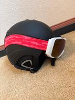 Skihelm met bril - Maat S/M, Gebruikt, Kleding, Skiën, Ophalen