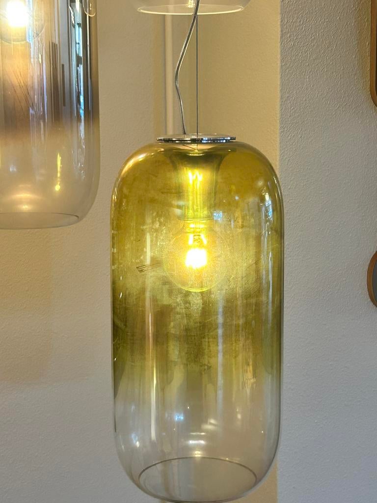 Artemide gople goud large, Ophalen, Zo goed als nieuw, 75 cm of meer