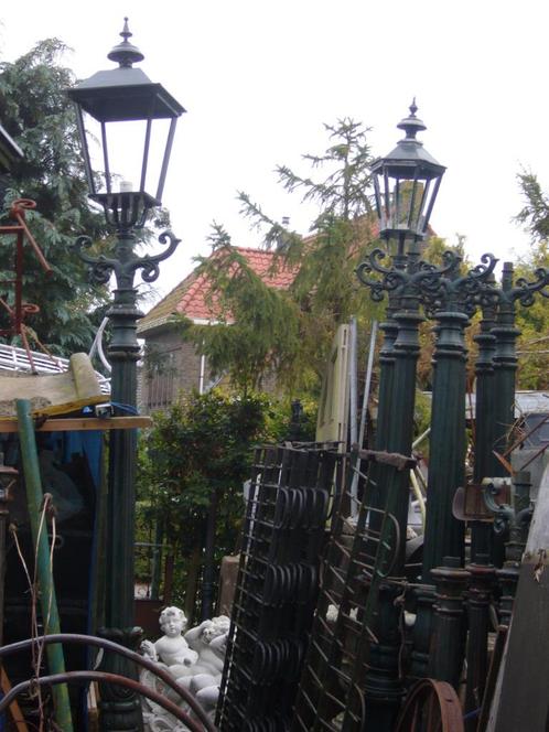 Oud Hollandse verlichting lantaarnpaal onderdelen De Evenaar, Tuin en Terras, Tuinwanddecoratie, Ophalen