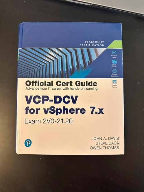 VCP-DCV for vSphere 7.x - Official Cert Guide, Boeken, Informatica en Computer, Zo goed als nieuw, Ophalen of Verzenden