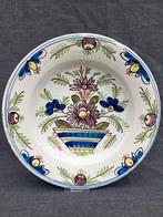 Oud bord van Delfts aardewerk, Ophalen of Verzenden