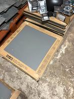 Tegels 60x60 antraciet ruim 16m2, Doe-het-zelf en Verbouw, Tegels, Ophalen, 60 cm of meer, Nieuw, 10 m² of meer