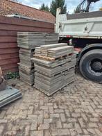 Ruim 30 m2 Beton tegels 60x60x4cm grijs/antraciet, Tuin en Terras, Tegels en Klinkers, Ophalen of Verzenden, Zo goed als nieuw