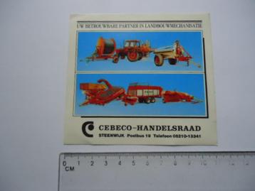 sticker oud Steenwijk CEBECO HANDELSRAAD machine boer agri r beschikbaar voor biedingen