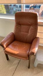 Design lederen fauteuil- gratis ophalen donderdagochtend, Huis en Inrichting, Fauteuils, Ophalen, Zo goed als nieuw, 75 tot 100 cm