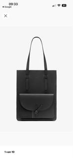 Zwarte werktas, Sieraden, Tassen en Uiterlijk, Tassen | Damestassen, Ophalen, Gebruikt, Zwart, Handtas