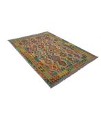 kelim 246 x 181 cm vloerkleed tapijt kelims hand geweven, Ophalen of Verzenden, Zo goed als nieuw