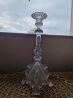 Glazen Kandelaar - VSL Stijl, Antiek en Kunst, Ophalen of Verzenden