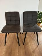 Eetkamerstoelen 4 stuks, Ophalen, Zo goed als nieuw, Vier, Metaal