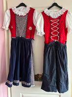 2 Echte Oostenrijkse Heidi jurkjes, Ophalen of Verzenden, Zo goed als nieuw, 158 t/m 164, Meisje