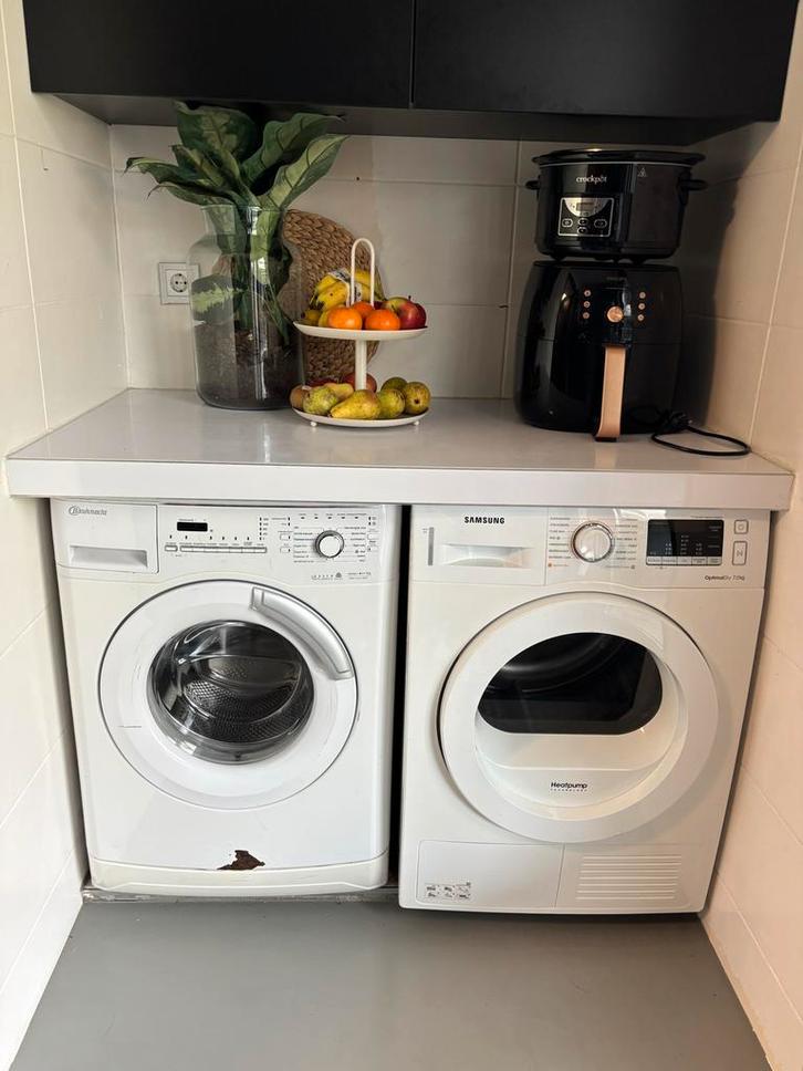 Samsung Droger - OptimalDry 7.0kg, Witgoed en Apparatuur, Wasdrogers, Gebruikt, Condens, Voorlader, 6 tot 8 kg, 85 tot 90 cm, Anti-kreukfase