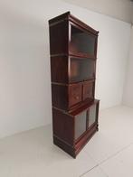 Engelse mahonie boekenkast -Globe stijl- Modulair- 20e eeuw, Antiek en Kunst, Antiek | Meubels | Kasten, Ophalen