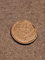 munt Nederland 1/2 cent 1940, Ophalen of Verzenden, Koningin Wilhelmina, Overige waardes, Losse munt