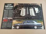 Test (uit oud tijdschrift) BMW E32/ 750i (1987), Verzamelen, Auto's, Gebruikt, Verzenden