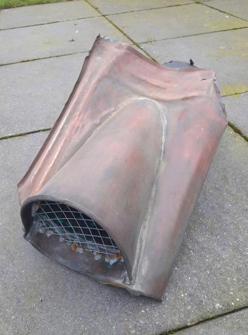 Doorvoer dakpan, Doe-het-zelf en Verbouw, Dakpannen en Dakbedekking, Dakpannen, Metaal, Overige kleuren, Ophalen of Verzenden