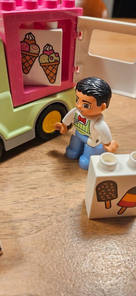 Duplo IJswagen - Veel Speelplezier!, Ophalen, Zo goed als nieuw, Complete set, Duplo