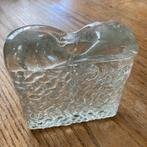 Vintage glazen vaas vaasje solifleur glas, Antiek en Kunst, Antiek | Glas en Kristal, Ophalen of Verzenden