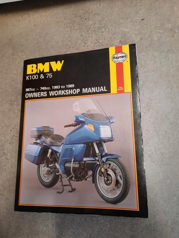 Werkplaatsboek vraagbaak bmw k100 k75 haynes  beschikbaar voor biedingen