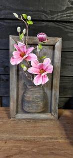 Houten Pot met Lijst - Daan'tjes Decoratie, Ophalen of Verzenden, Nieuw