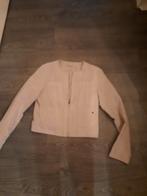 Mooi jasje, maat S suède look afhalen € 7,50, Beige, Ophalen of Verzenden, Zo goed als nieuw, Maat 36 (S)