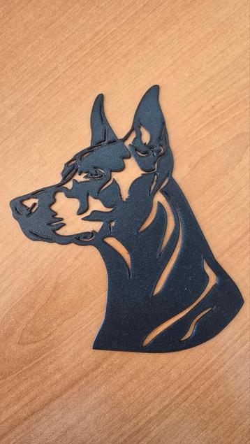 Dobermann (wand) decoratie beschikbaar voor biedingen