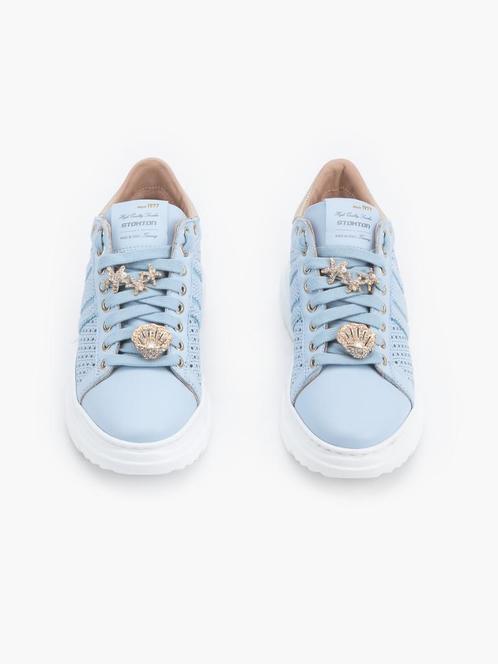 STOKTON, blauwe sneakers mt 37, Kleding | Dames, Schoenen, Zo goed als nieuw, Sneakers of Gympen, Blauw, Verzenden