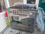 Pelgrim 6 pits gasfornuis met wokbrander en grill, Gebruikt, 60 cm of meer, Grill, Ophalen of Verzenden