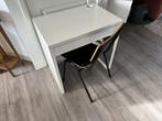 Ikea Micke bureau + Schoolstoel / kantinestoel, Huis en Inrichting, Gebruikt, Ophalen, Bureau
