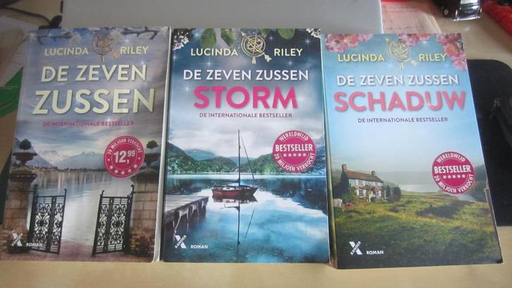 Lucinda Riley.(de Zeven zussen)3 x Romans, Boeken, Romans, Zo goed als nieuw, Ophalen of Verzenden