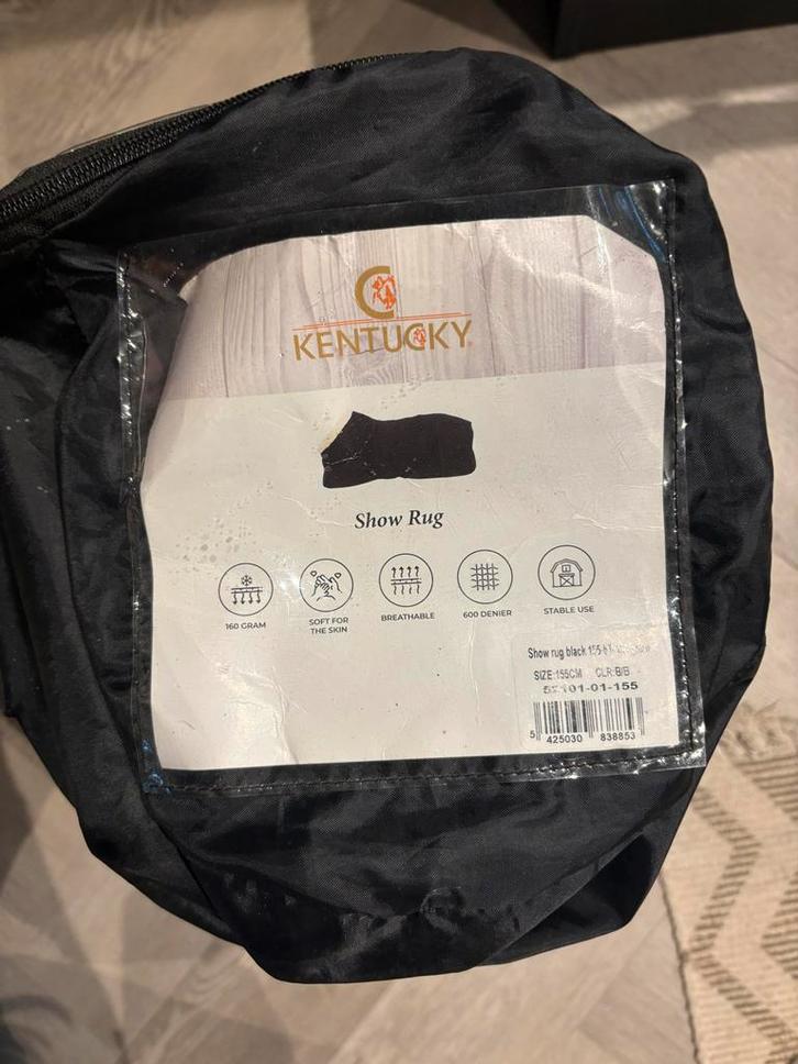 Kentucky show deken, Dieren en Toebehoren, Paarden en Pony's | Dekens en Dekjes, Nieuw, Ophalen of Verzenden