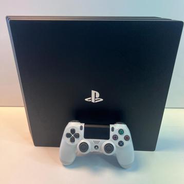 Sony Playstation 4 Pro 1TB zwart + controller | Nette staat beschikbaar voor biedingen
