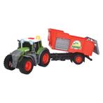 Dickie Toys: Fendt Tractor met aanhanger 26 cm, ., Nieuw, Ophalen of Verzenden, .