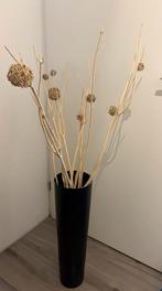 Vaas met houten takken, Huis en Inrichting, Woonaccessoires | Vazen, Ophalen, Overige kleuren, Glas, 50 tot 75 cm