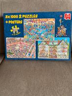 Jan van Haasteren puzzels 3 x 1000 stuks, Hobby en Vrije tijd, Denksport en Puzzels, Ophalen of Verzenden, Legpuzzel, Meer dan 1500 stukjes