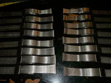 Horlogeband Mesh retro geweven 15 cm 3 model stainless beschikbaar voor biedingen