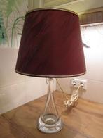 Tafellamp kristal Peill, Huis en Inrichting, Lampen | Tafellampen, Ophalen of Verzenden, Zo goed als nieuw, Klassiek, 50 tot 75 cm