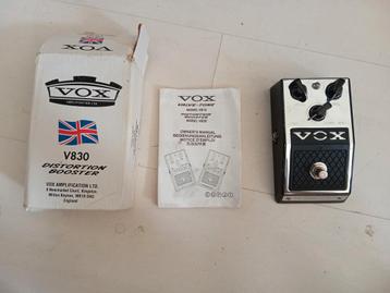 Vox V830 Distortion Booster effectpedaal beschikbaar voor biedingen