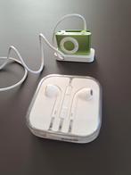 Apple ipod shuffle, met Apple oortjes, Audio, Tv en Foto, Mp3-spelers | Apple iPod, Groen, Ophalen of Verzenden, Zo goed als nieuw