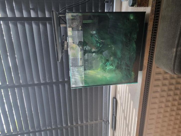 Qubic 30 aquarium, Dieren en Toebehoren, Vissen | Aquaria en Toebehoren, Zo goed als nieuw, Leeg aquarium, Ophalen