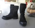 Zwarte dames boots maat 42 z.g.a.n., Zwart, Lage of Enkellaarzen, Ophalen of Verzenden, Zo goed als nieuw