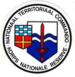 Sticker Koninklijke Landmacht (22) Natres Nationale Reserve, Verzenden, Zo goed als nieuw, Overige typen