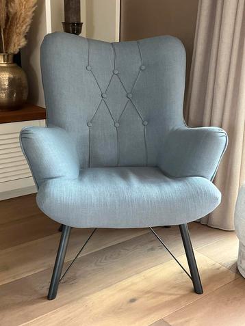 Stijlvolle Fauteuil - Blauw beschikbaar voor biedingen