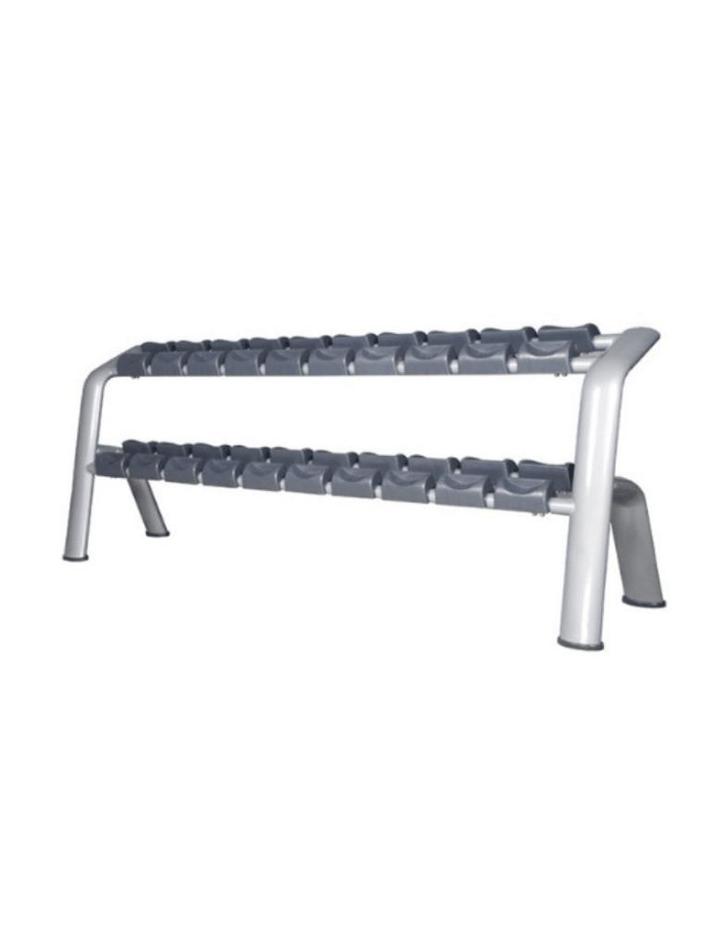 GYMFIT – 10 PAIR DUMBELL RACK, Sport en Fitness, Fitnessmaterialen, Zo goed als nieuw, Overige typen, Armen, Benen, Borst, Buik