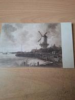 Oude prentbriefkaart van Jacob van Ruysdael, Ophalen of Verzenden