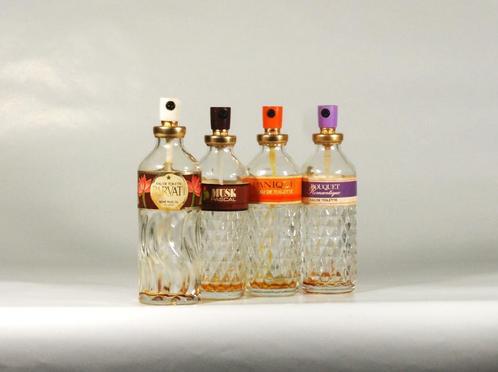 collector's items: René Pascal - 4 flacons, Verzamelen, Parfumverzamelingen, Gebruikt, Parfumfles, Verzenden